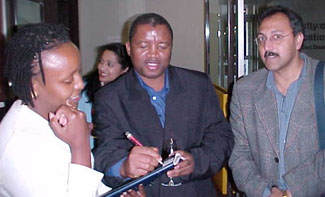 Post Forum refreshments photo