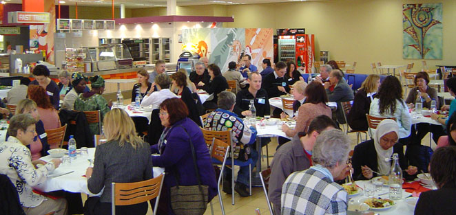 Photo: Lunchtime scene