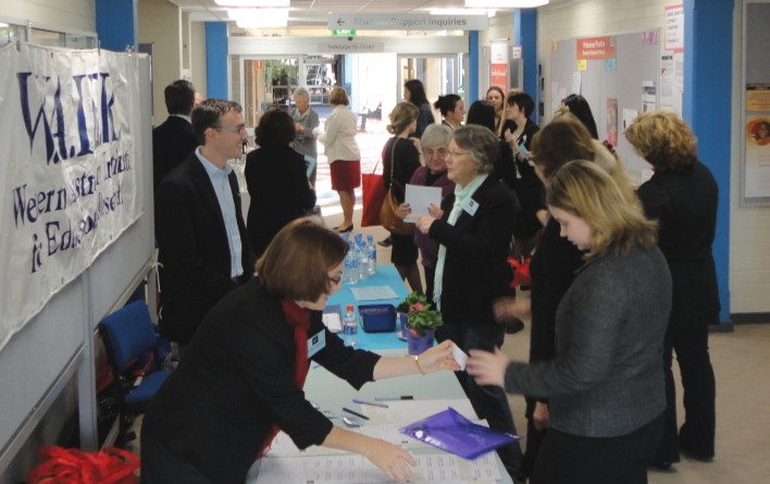 Photo: Registration desk