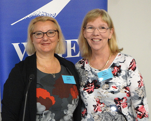 Photo: Eva Dobozy and Susan Beltman