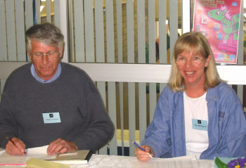 Registration desk activities 2