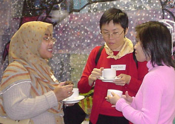 Registration coffee time