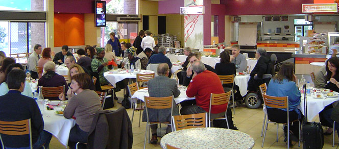 Photo: Lunchtime continued