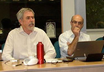 Photo: Tim Dolin (l) and John Yiannakis (r)